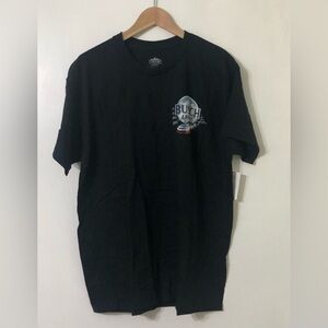 Busch Light Racing Team Black men’s T-Shirt 100% cotton black.L